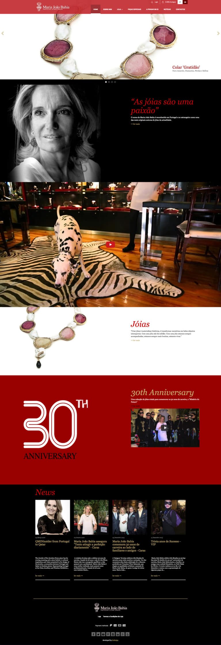 Maria João Bahia - Website