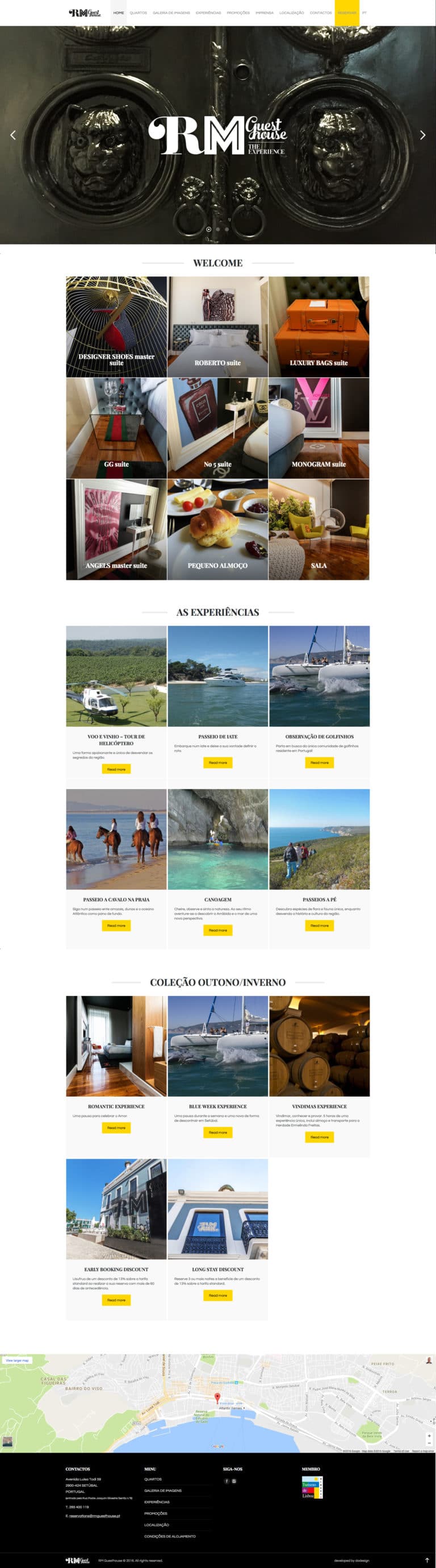 RM Guesthouse - Website