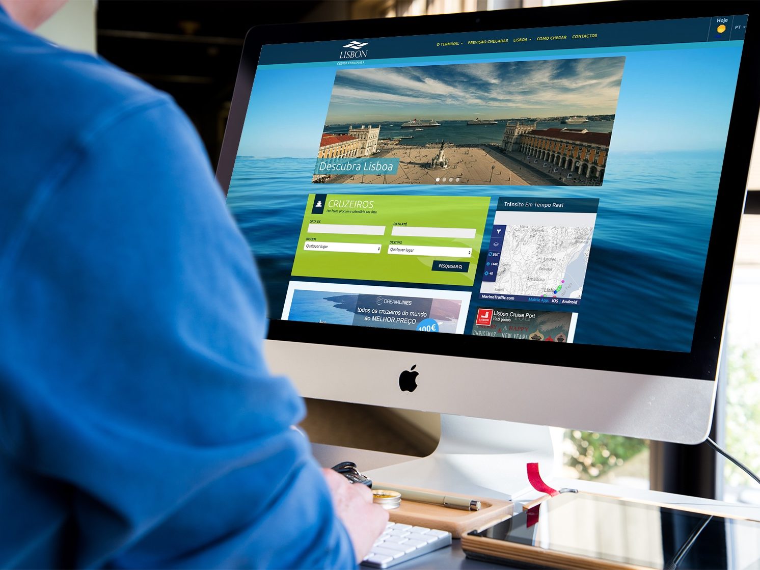 Lisbon Cruise Terminals - Website