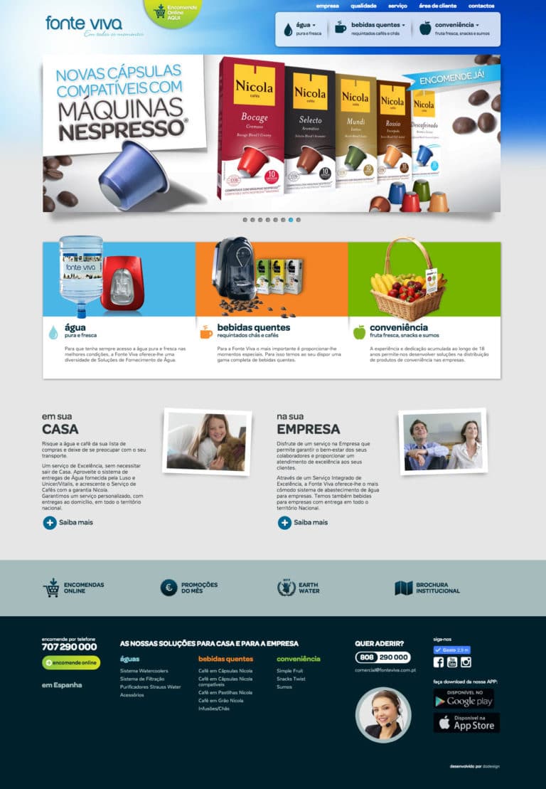 Fonte Viva - Website