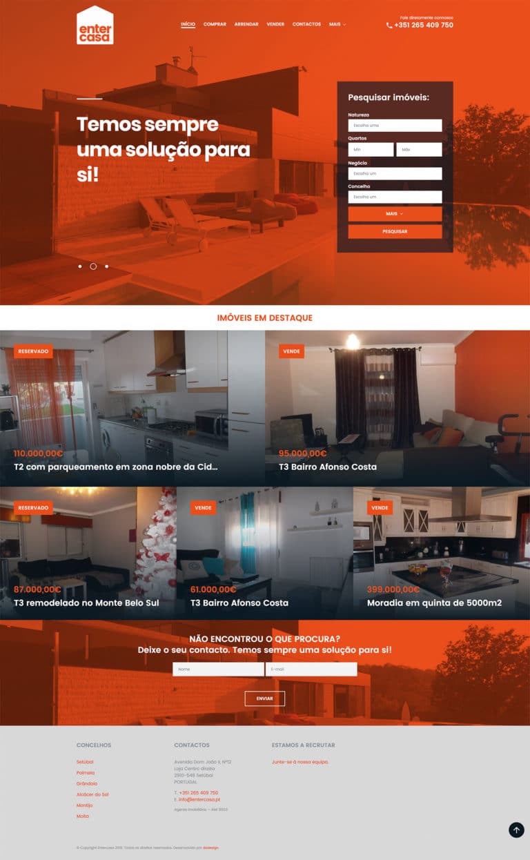 Entercasa - Website