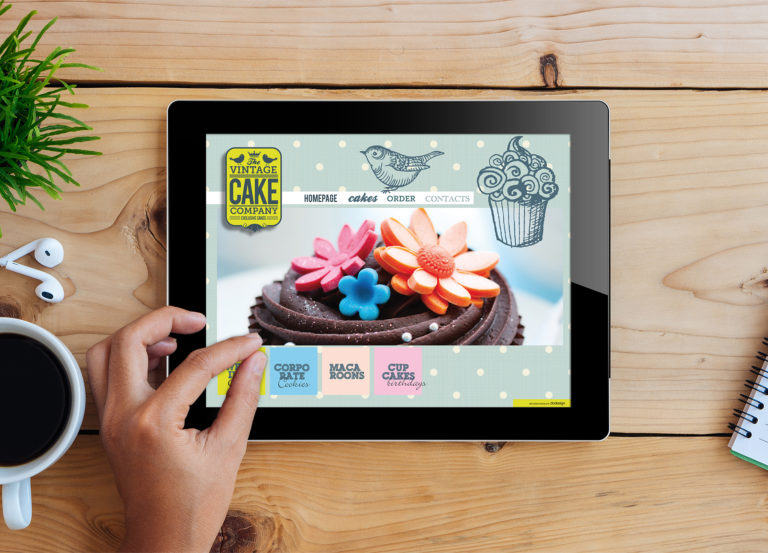 The Vintage Cake Company - Website