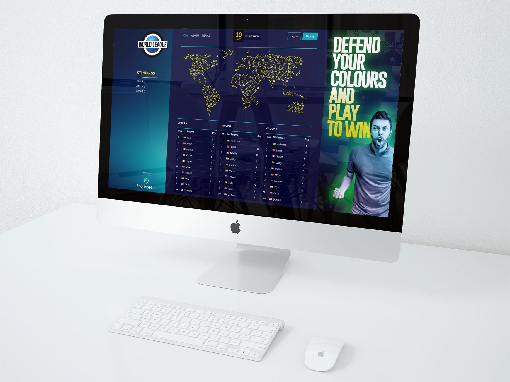 Sportsbet - World League 2018 Website